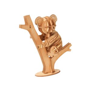 ערכת קישוט להרכבת חיות מעץ תלת-ממדית